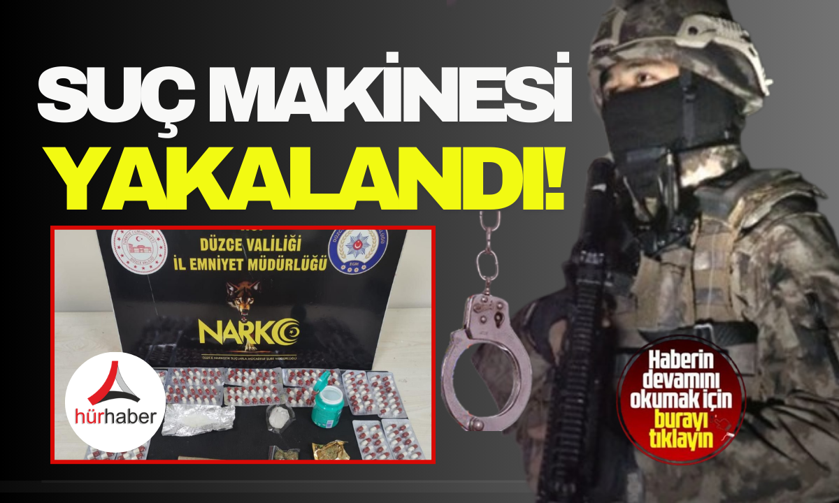 12 suç kaydı bulunan suç makinesi yakalandı!