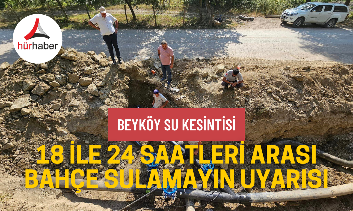 18 ile 24 saatleri arası bahçe sulamayın uyarısı