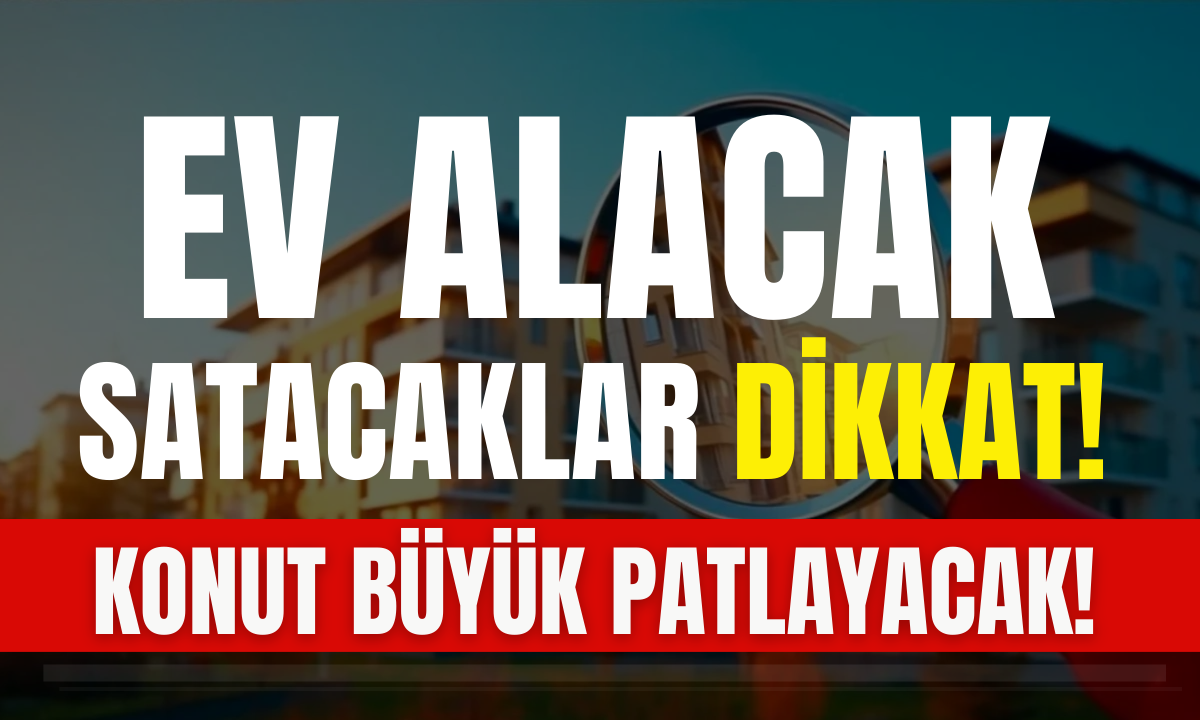 2024 Konut büyük patlayacak! İşte tüm detaylar