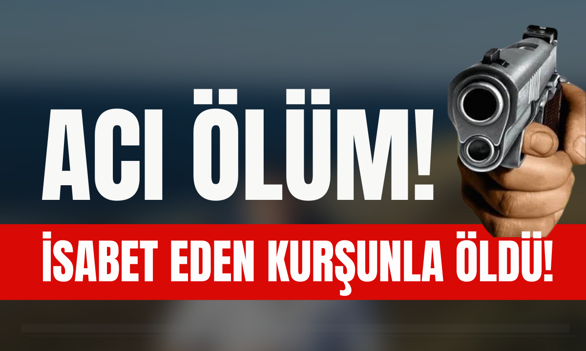 Acı ölüm balık tutarken kurşun isabet etti! 