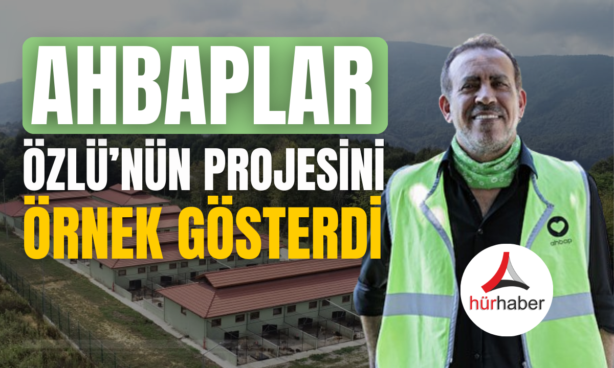 Ahbaplar Özlü’nün projesini örnek gösterdi