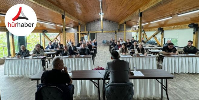 Akçakoca’da muhtarlarla orman yangınlarına karşı toplantı