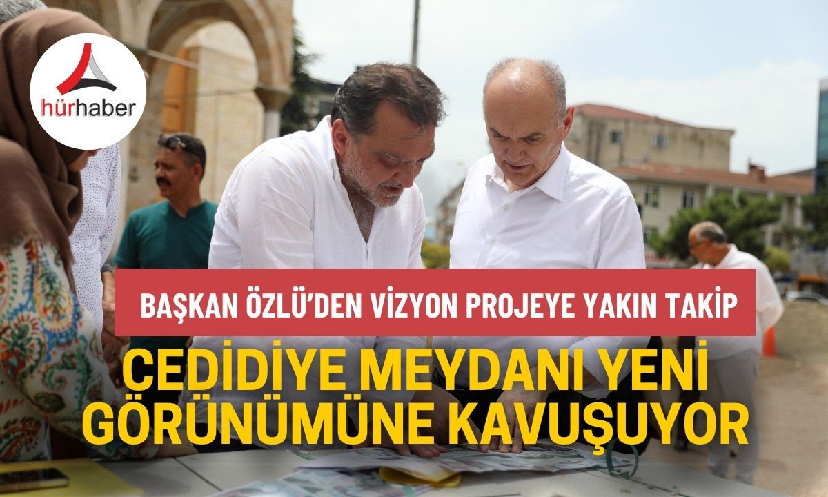 Başkan Özlü ’den vizyon projeye yakın takip