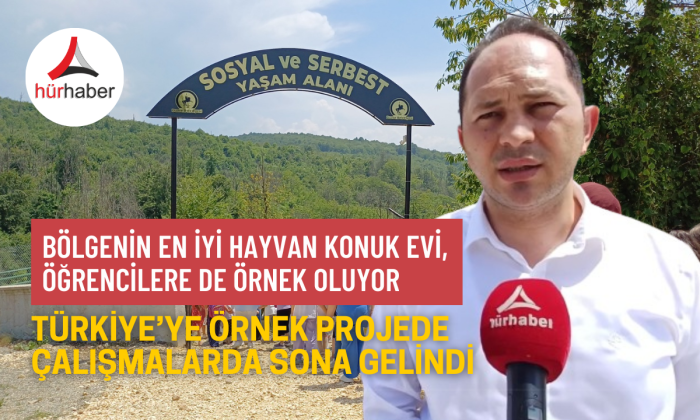 Bölgenin en iyi hayvan konuk evi, öğrencilere de örnek oluyor