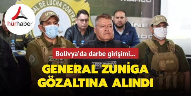 Bolivya'da askeri darbe girişiminin lideri gözaltına alındı