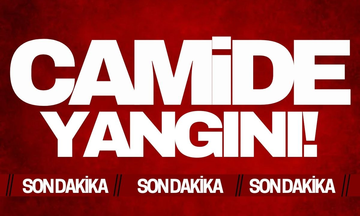 Camide yangın çıktı!