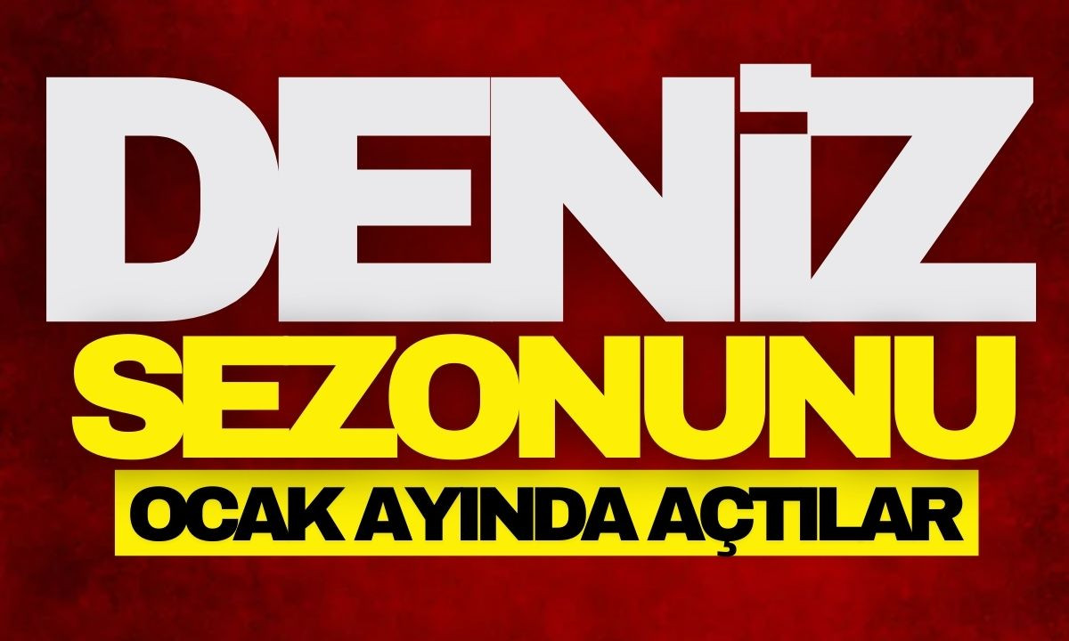 Deniz sezonunu Ocak ayında açtılar! 