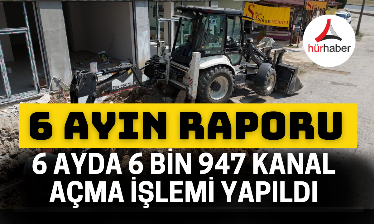 Düzce Belediyesi 6 ayın raporu