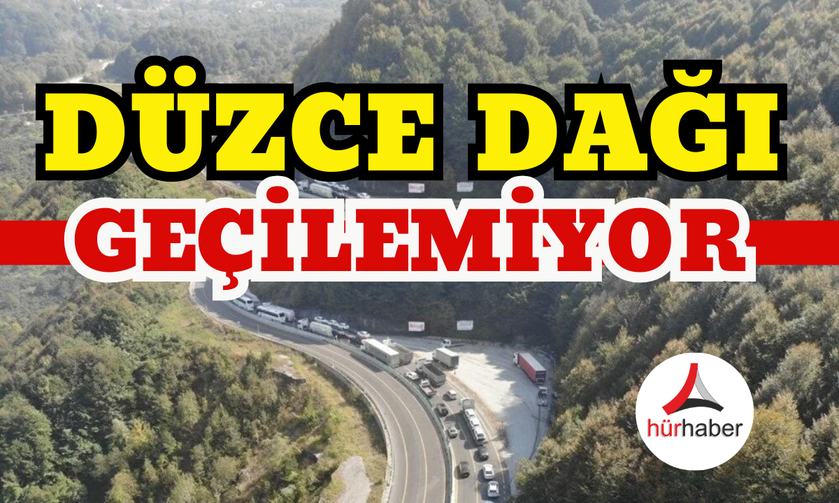 Düzce Dağı geçilemiyor!