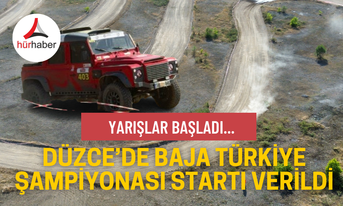 Düzce’de Baja Türkiye şampiyonası startı verildi