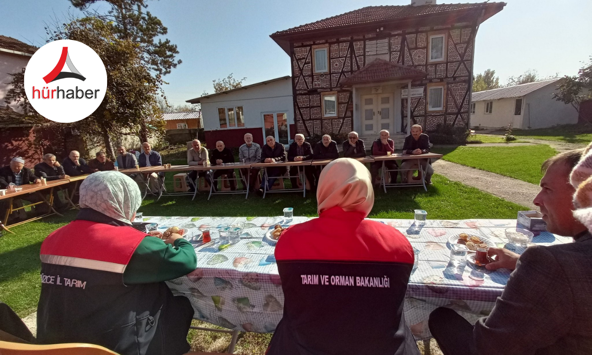 Düzce’de tarım sahada çiftçi buluşmaları devam ediyor!