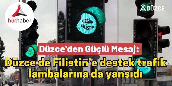 Düzce'den Güçlü Mesaj: 