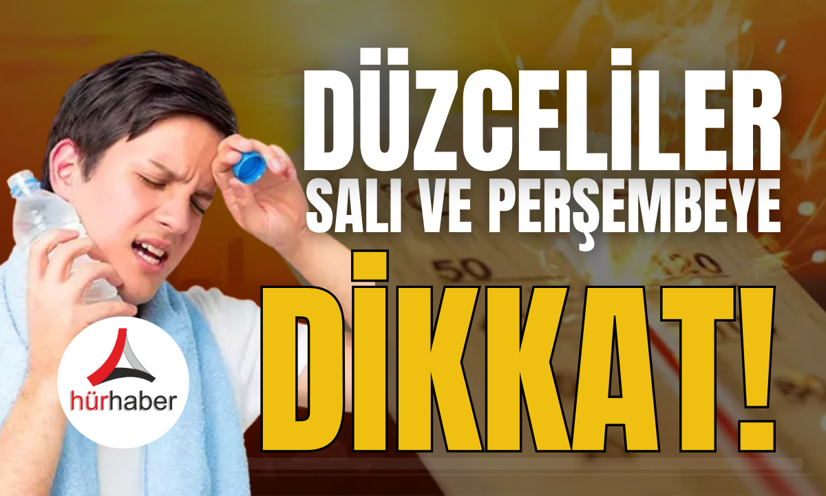 Düzceliler Salı ve perşembeye dikkat!