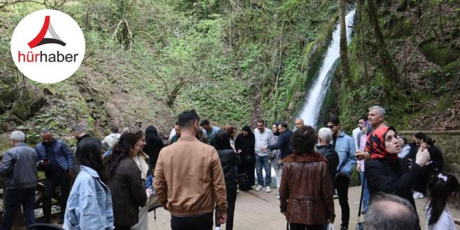 Düzce’nin gözde doğal güzelliklerinde bayram yoğunluğu