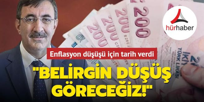 Enflasyon düşüşü için tarih verdi: Belirgin düşüş göreceğiz!