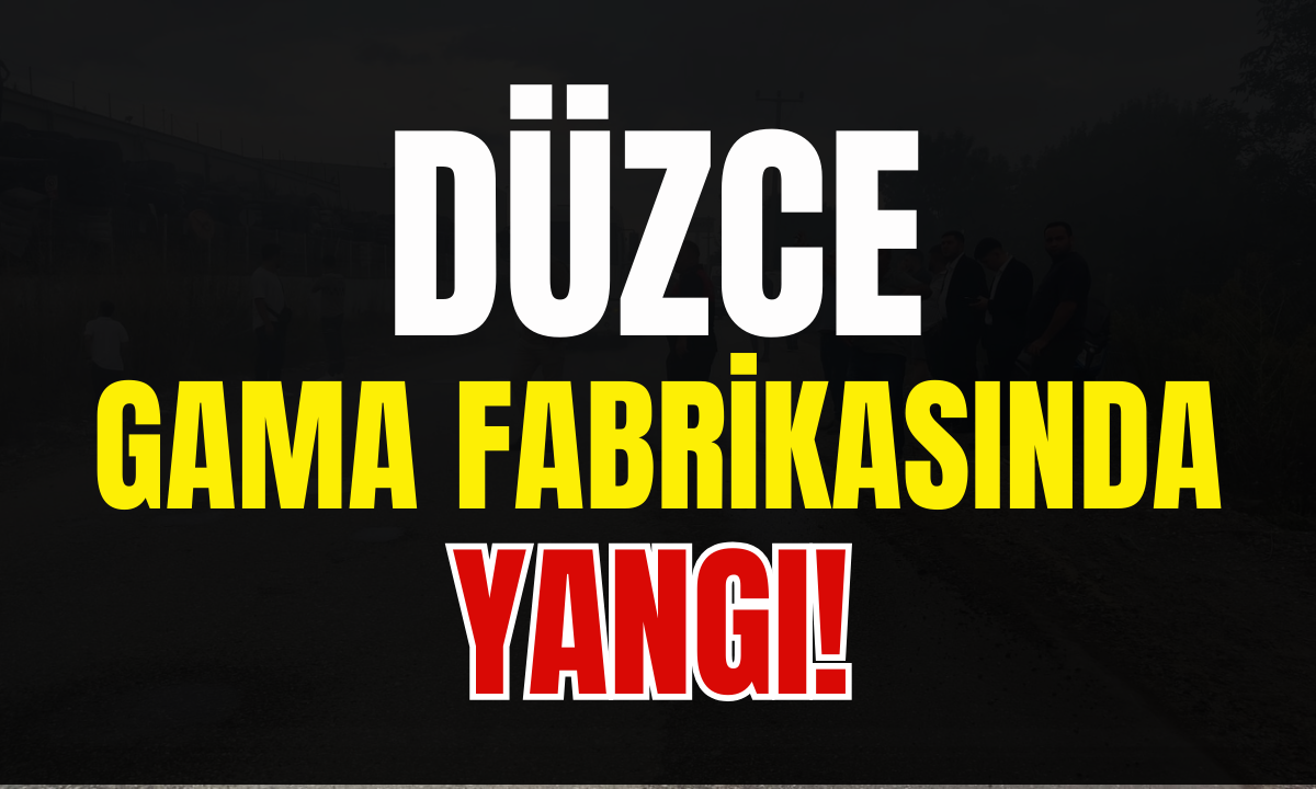 Gama iplik ve polyester fabrikasında yangın paniği!