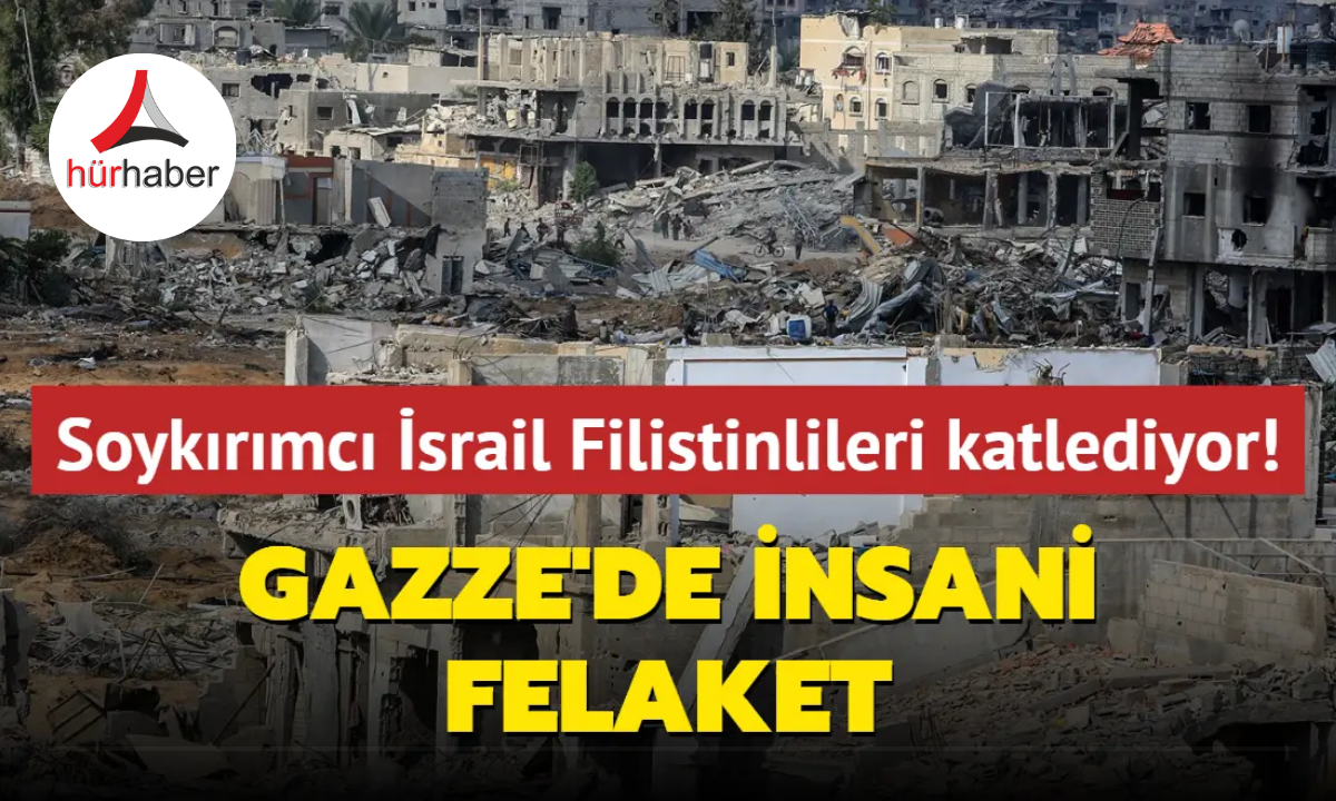 Gazze'de insani felaket... Soykırımcı İsrail Filistinlileri katlediyor!