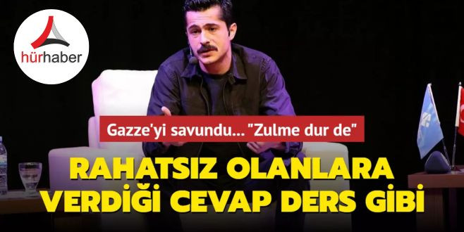 Gazze'yi savunan İsmail Hacıoğlu 