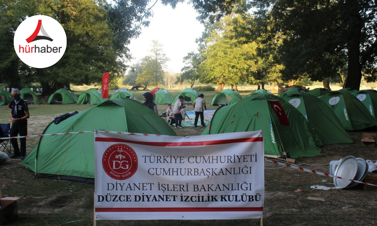 Gölyaka Kültür Park’ta kamp 3 gün kamp düzenlendi!