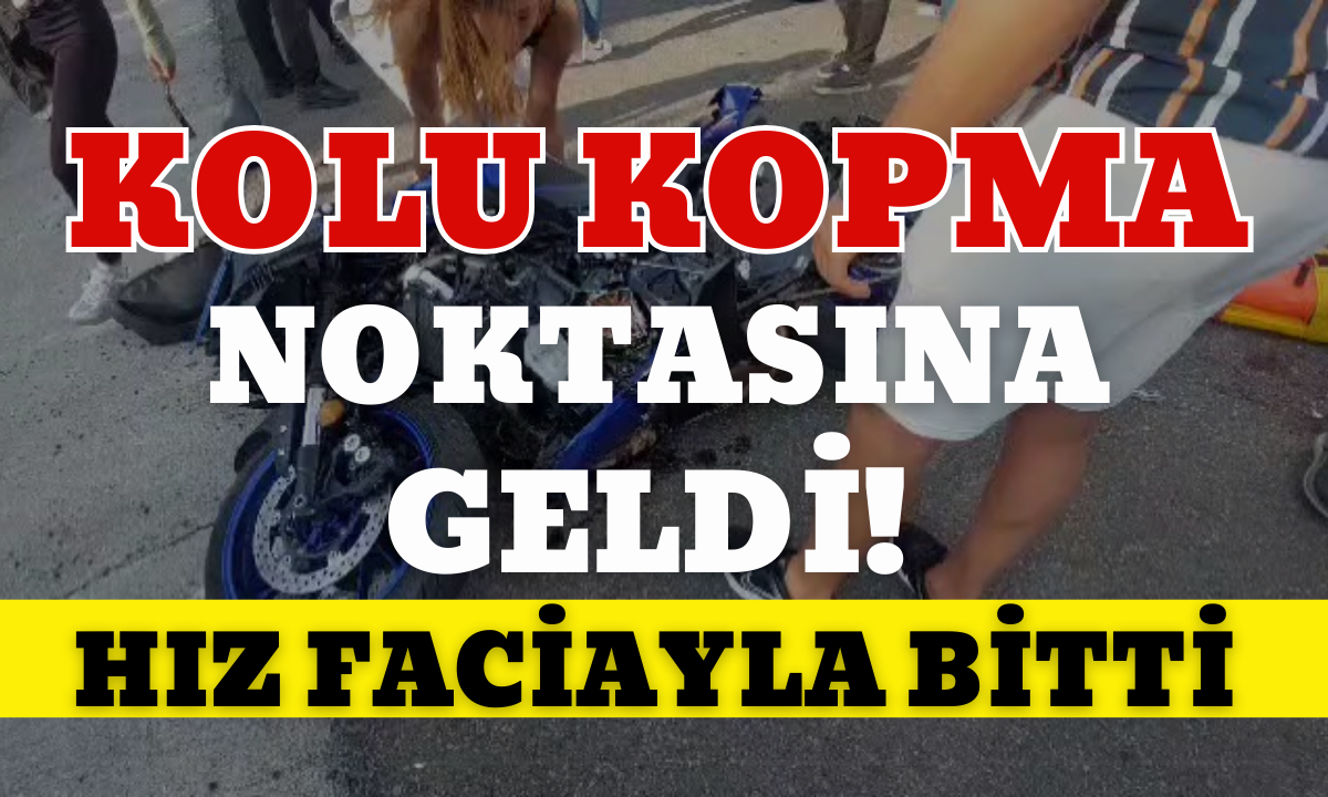 Hız faciayla bitti! kolu kopma noktasına geldi!