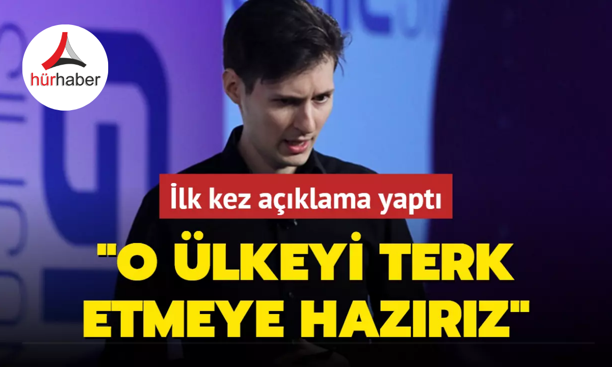 İlk kez açıklama yaptı: O ülkeyi terk etmeye hazırız