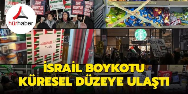 İsrail boykotu küresel düzeye ulaştı