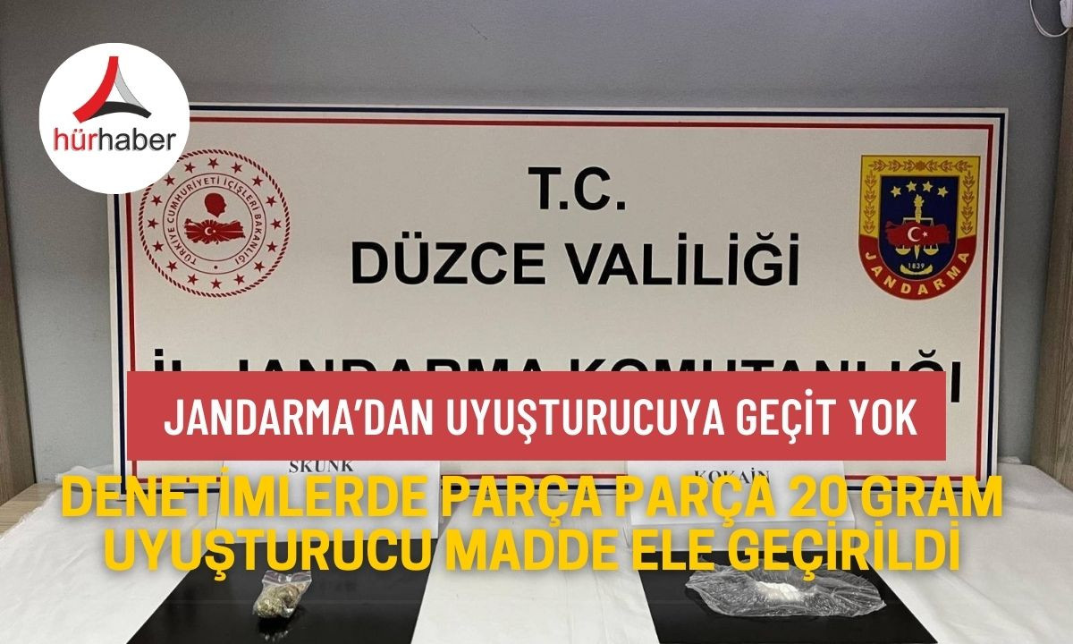 Jandarma’dan uyuşturucuya geçit yok