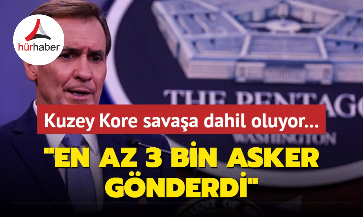 Kuzey Kore savaşa dahil oluyor: En az 3 bin asker gönderdi