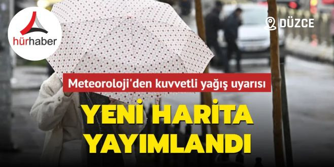 Meteoroloji  uyardı Düzceli vatandaşları