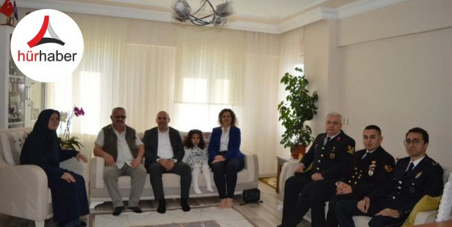 Mustafa Can, şehit aileleri ve gazileri ziyaret ederek bayramlarını kutladı