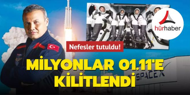 Nefesler tutuldu! İlk Türk astronot Alper Gezeravcı, 01.11'de uzaya çıkıyor