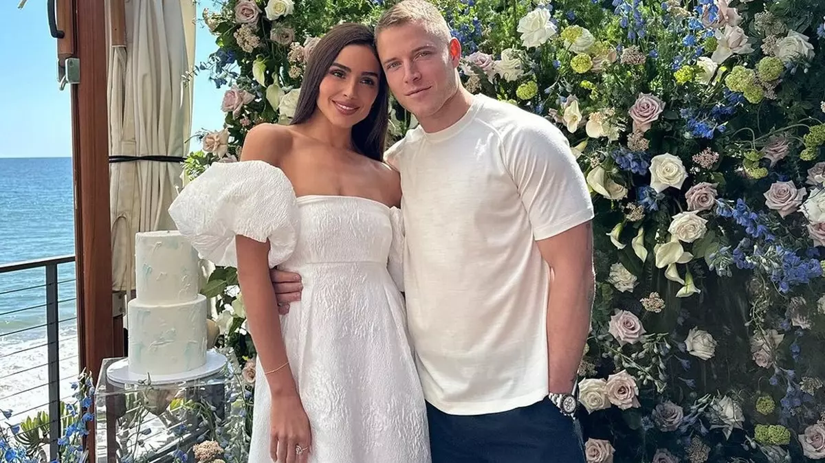 Olivia Culpo ile Christian McCaffrey plaj düğünüyle evlendi