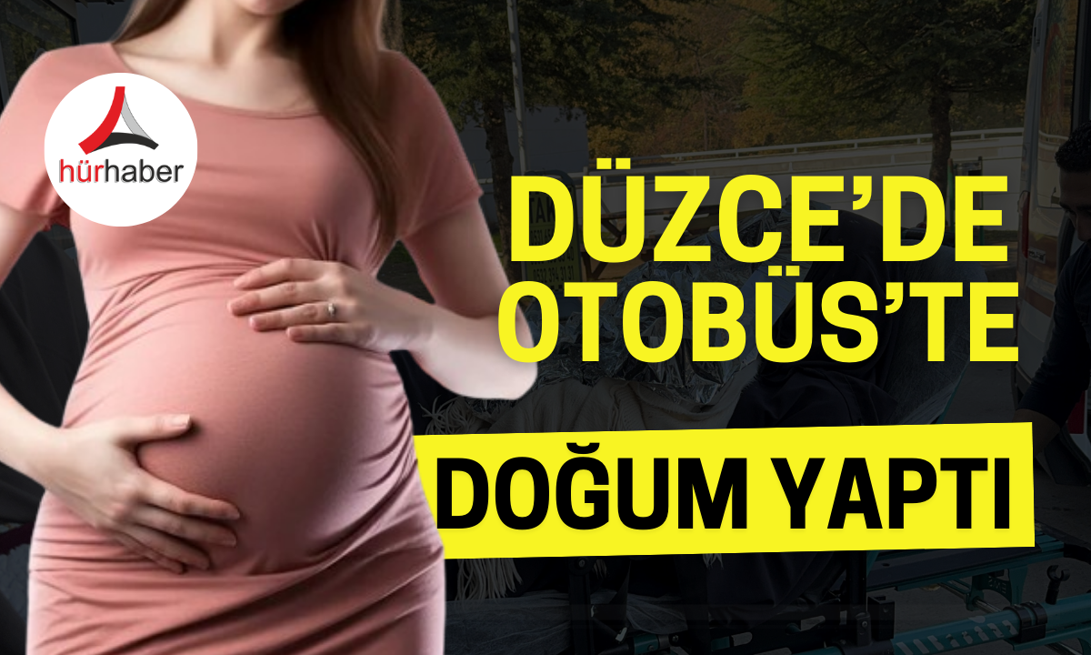 Otobüste doğum yapan kadın!