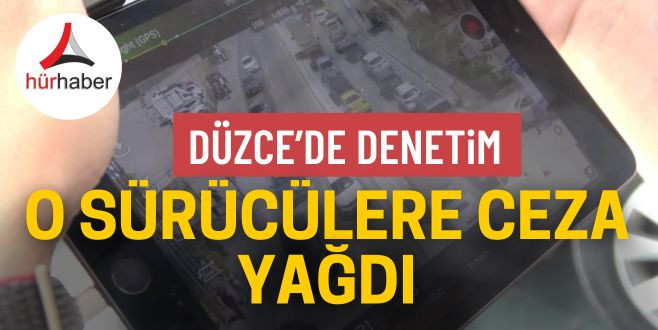 Sürücülere ceza yağdı 143 araç trafikten men edildi