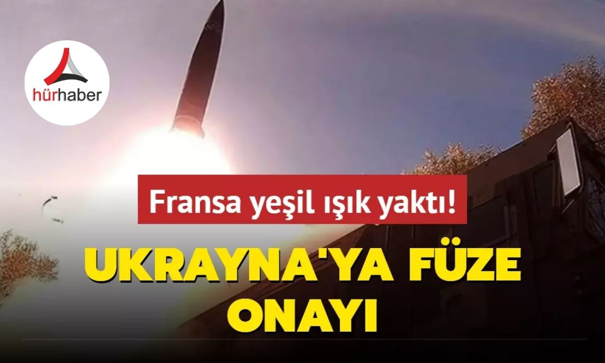 Ukrayna'ya füze onayı... Fransa yeşil ışık yaktı!